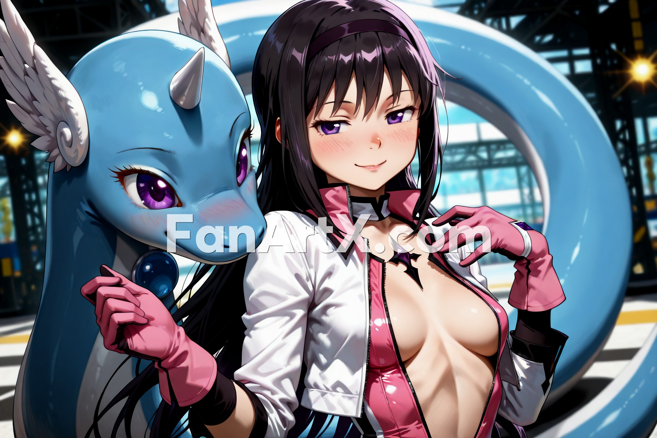 Akemi Homura Puella Magi Madoka Magica Fanart 2963253